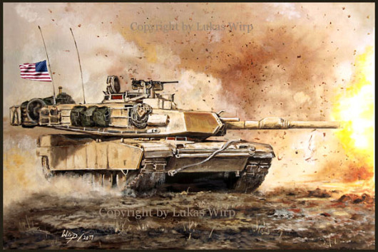 Tank Abrams US Army Iraq war