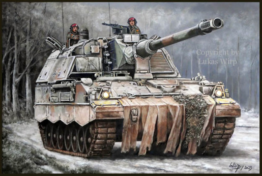Bundeswehr Panzerartillerie Panzerhaubitze 2000
