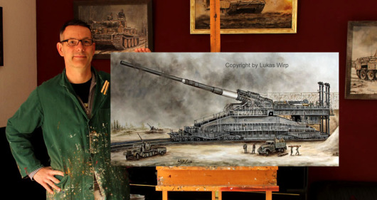 Eisenbahngeschuetze - Militär Bilder von Lukas Wirp