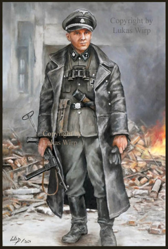 Waffen SS Offizier Arnheim